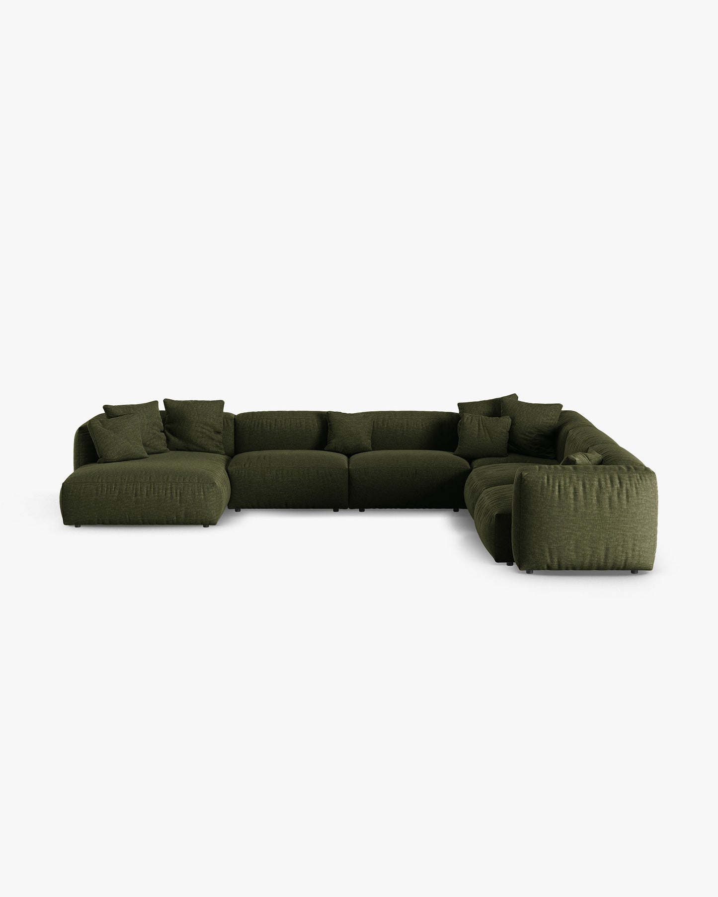 Martina Structured fabric (Bofores) / Green 0