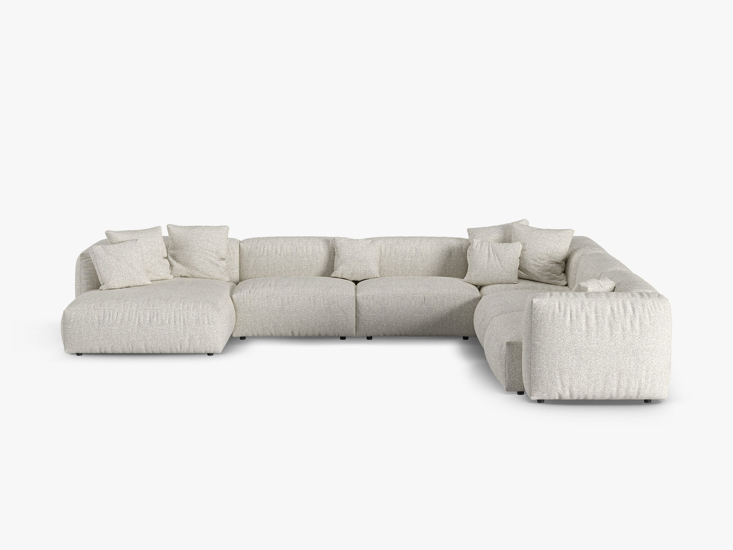 Martina Boucle (Monpea) / Grey beige melange 0