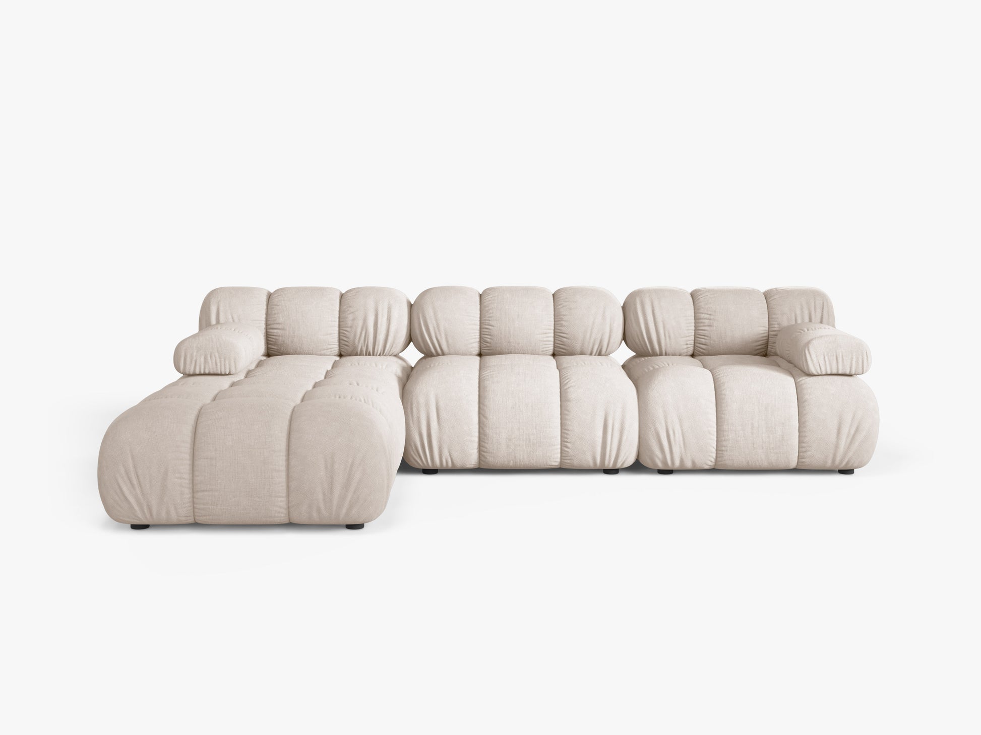 Bellis Structured fabric (Lib2) / Beige 0
