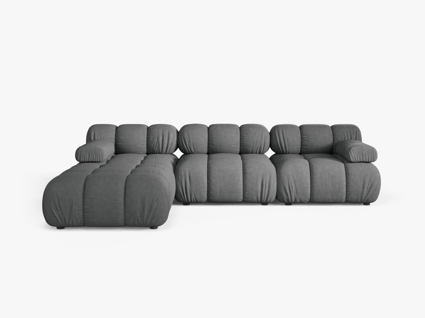 Bellis Structured fabric (Lib20) / Grey 0