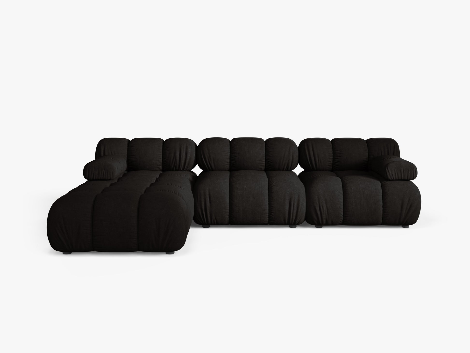 Bellis Structured fabric (Lib22) / Black 0