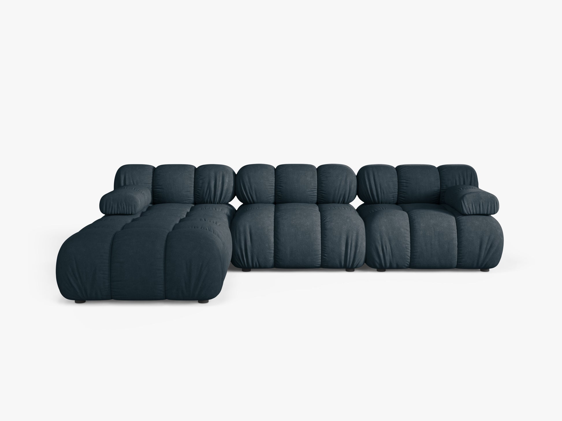 Bellis Structured fabric (Lib13) / Deep petrol 0