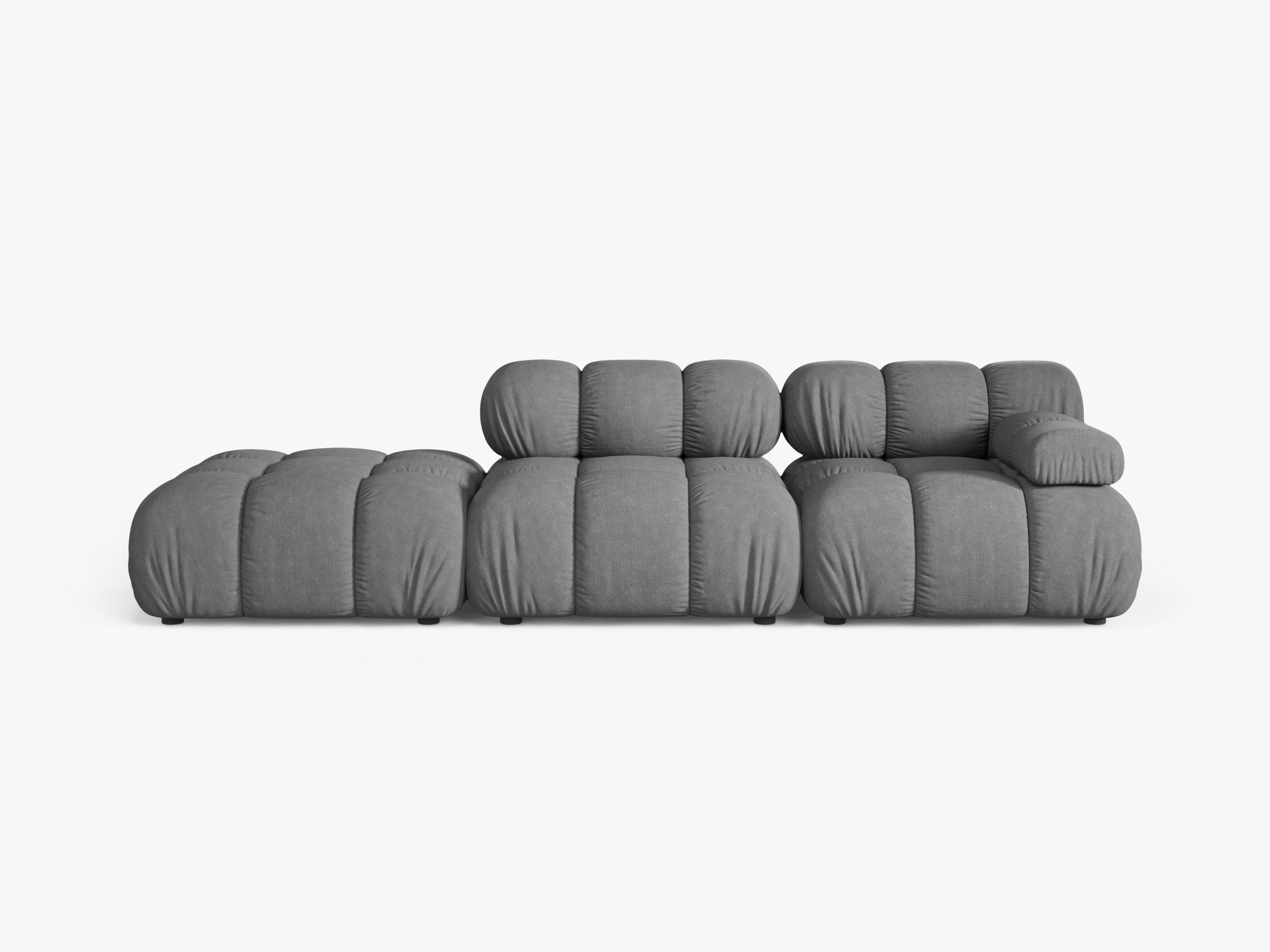 Bellis Structured fabric (Lib20) / Grey 0