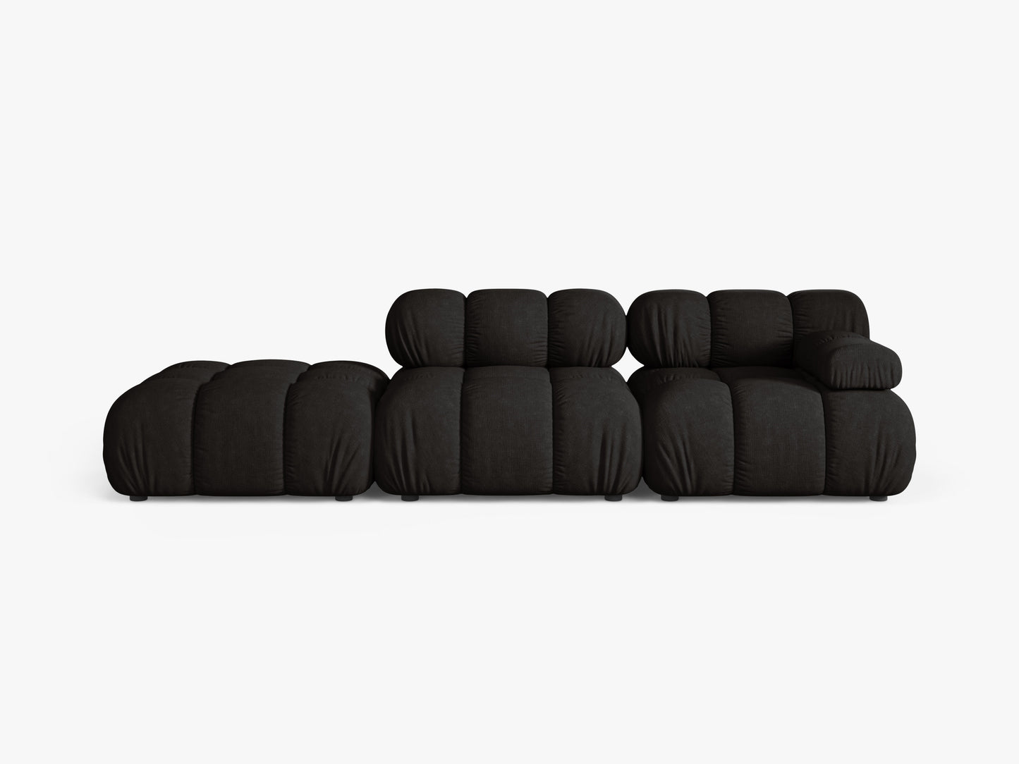 Bellis Structured fabric (Lib22) / Black 0
