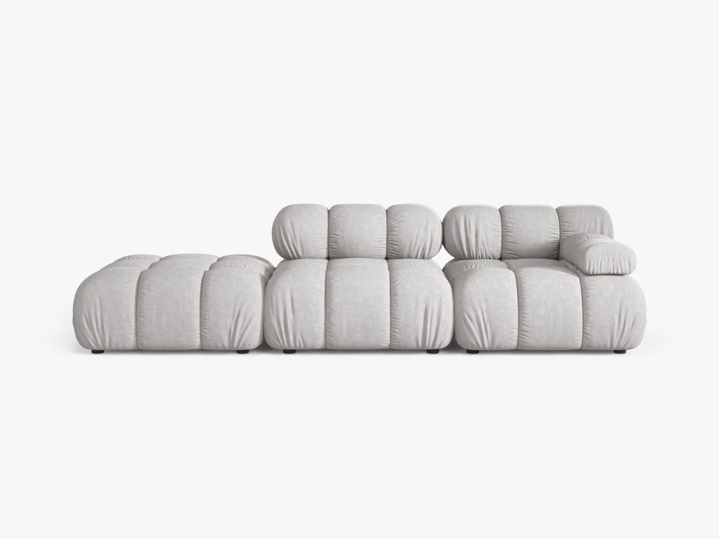 Bellis Structured fabric (Lib18) / Light grey 0