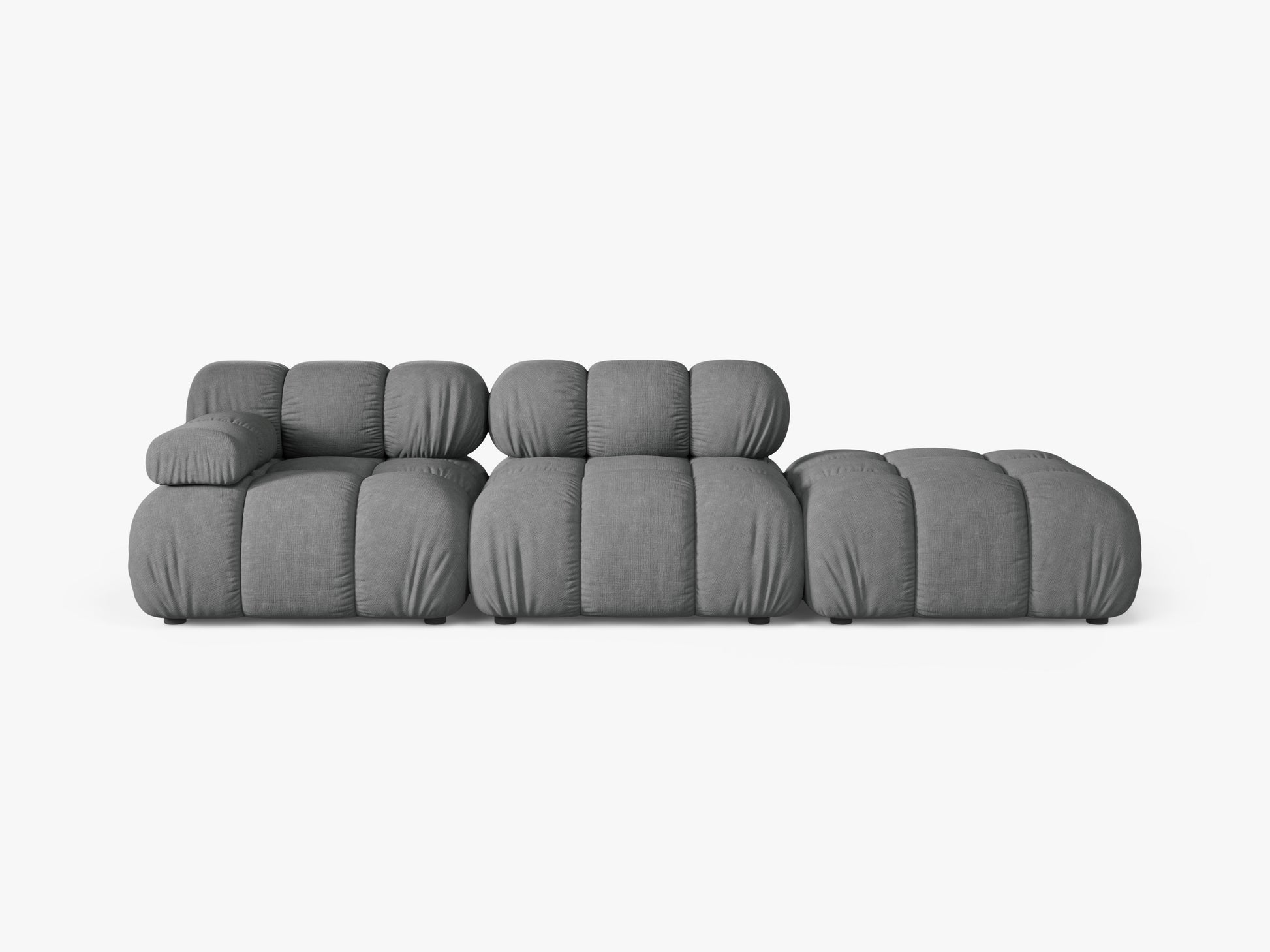 Bellis Structured fabric (Lib20) / Grey 0