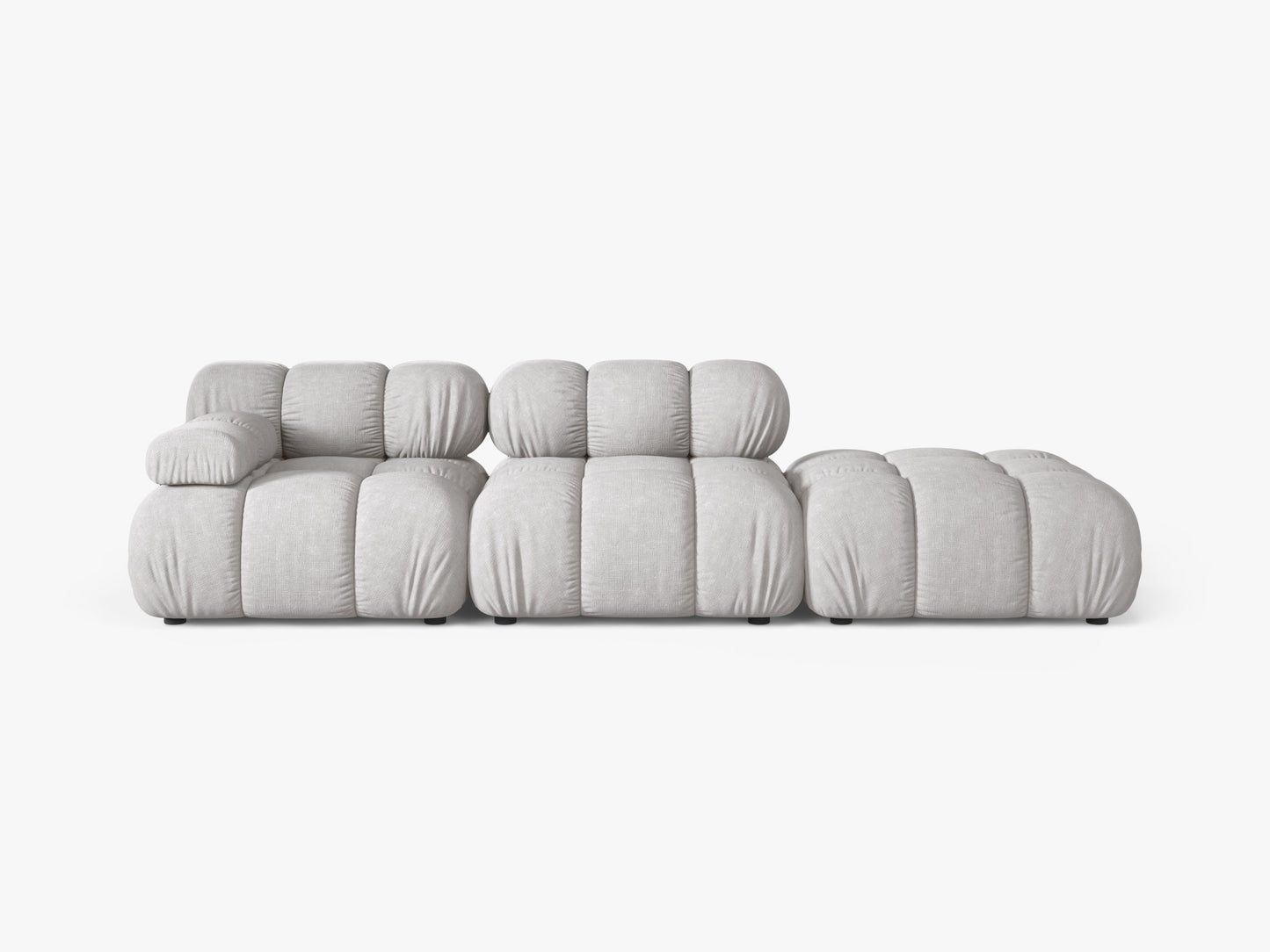 Bellis Structured fabric (Lib18) / Light grey 0