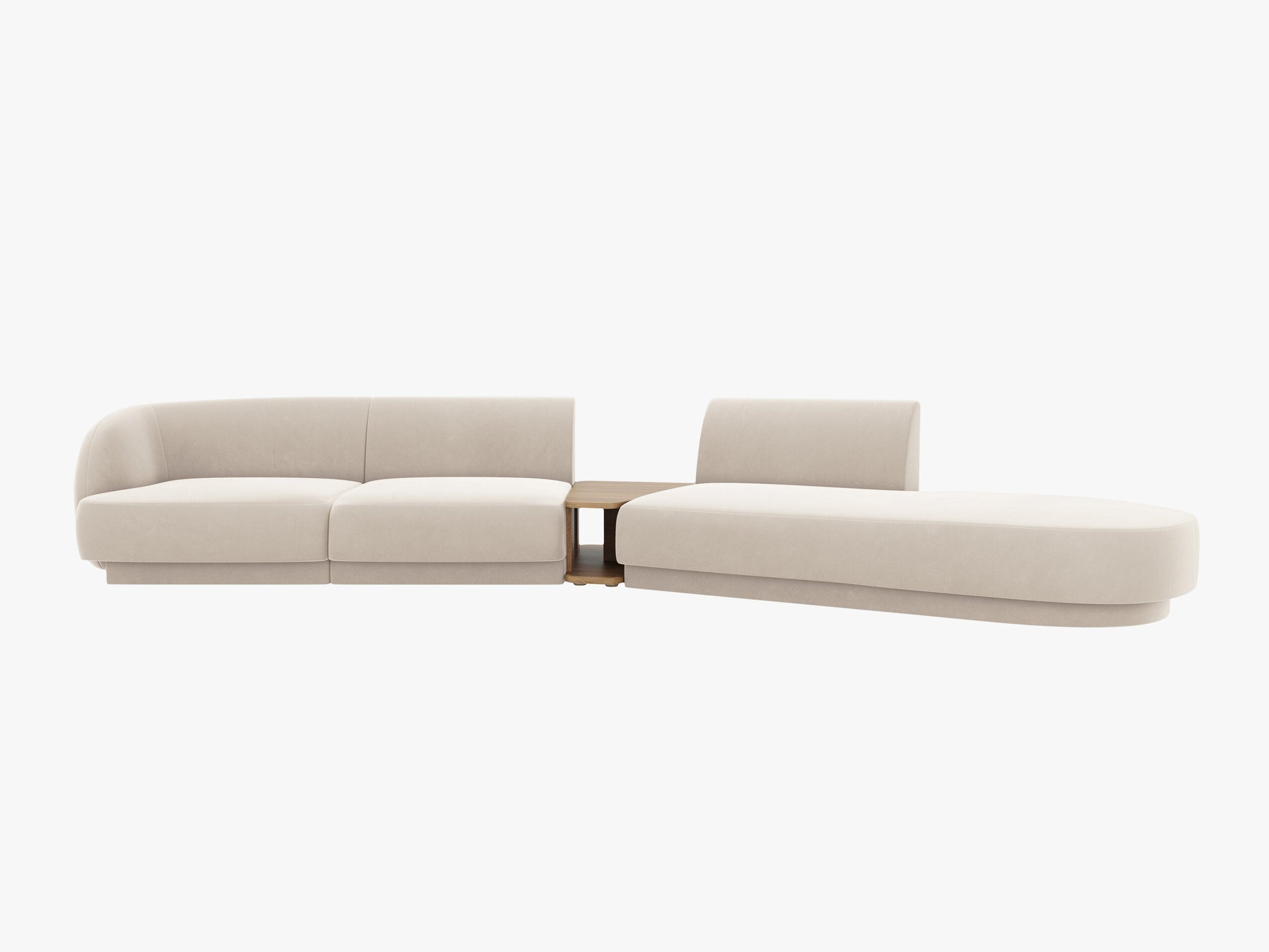 Miley Velvet (Blu22) / Light beige 0