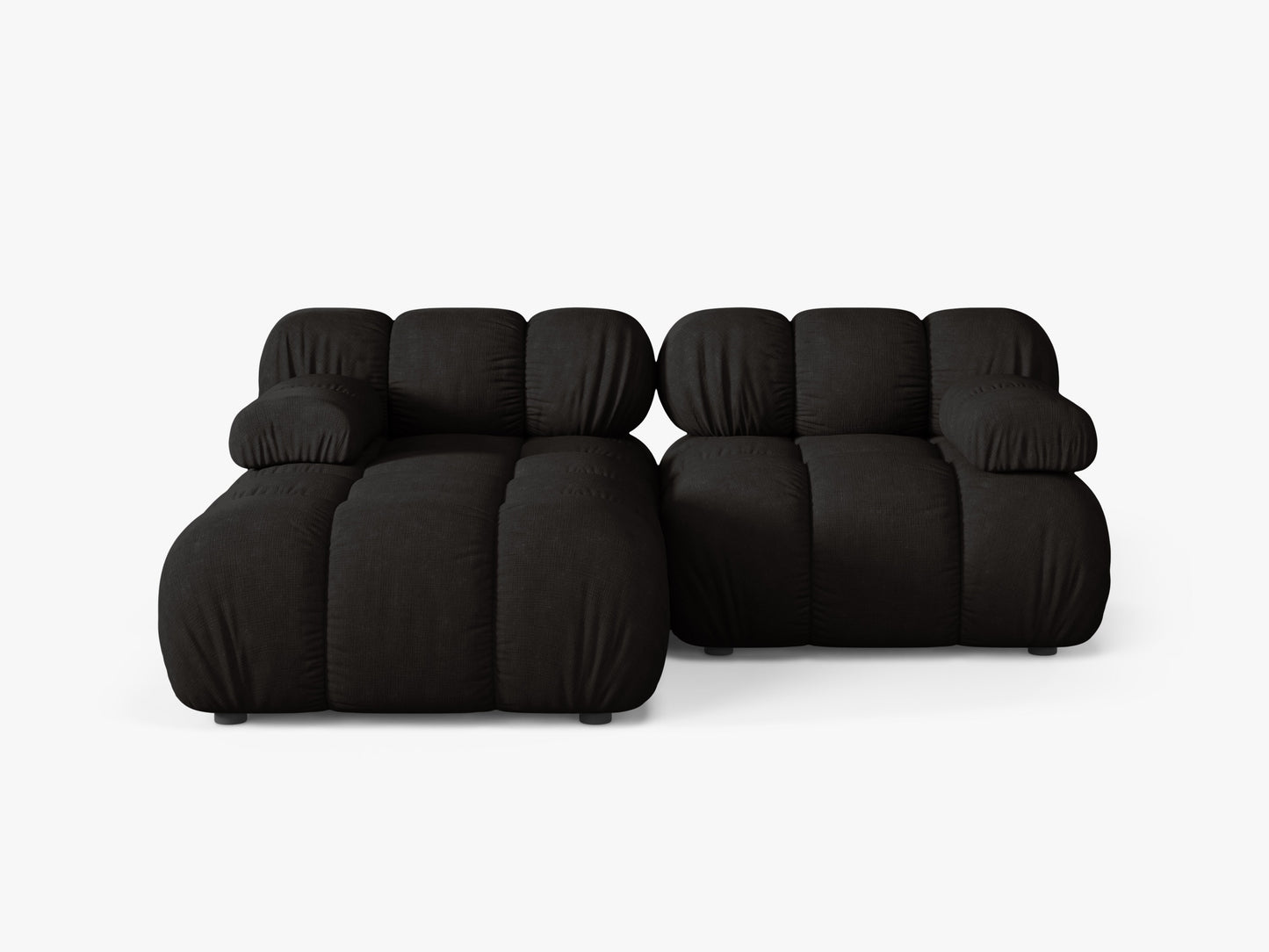 Bellis Structured fabric (Lib22) / Black 0