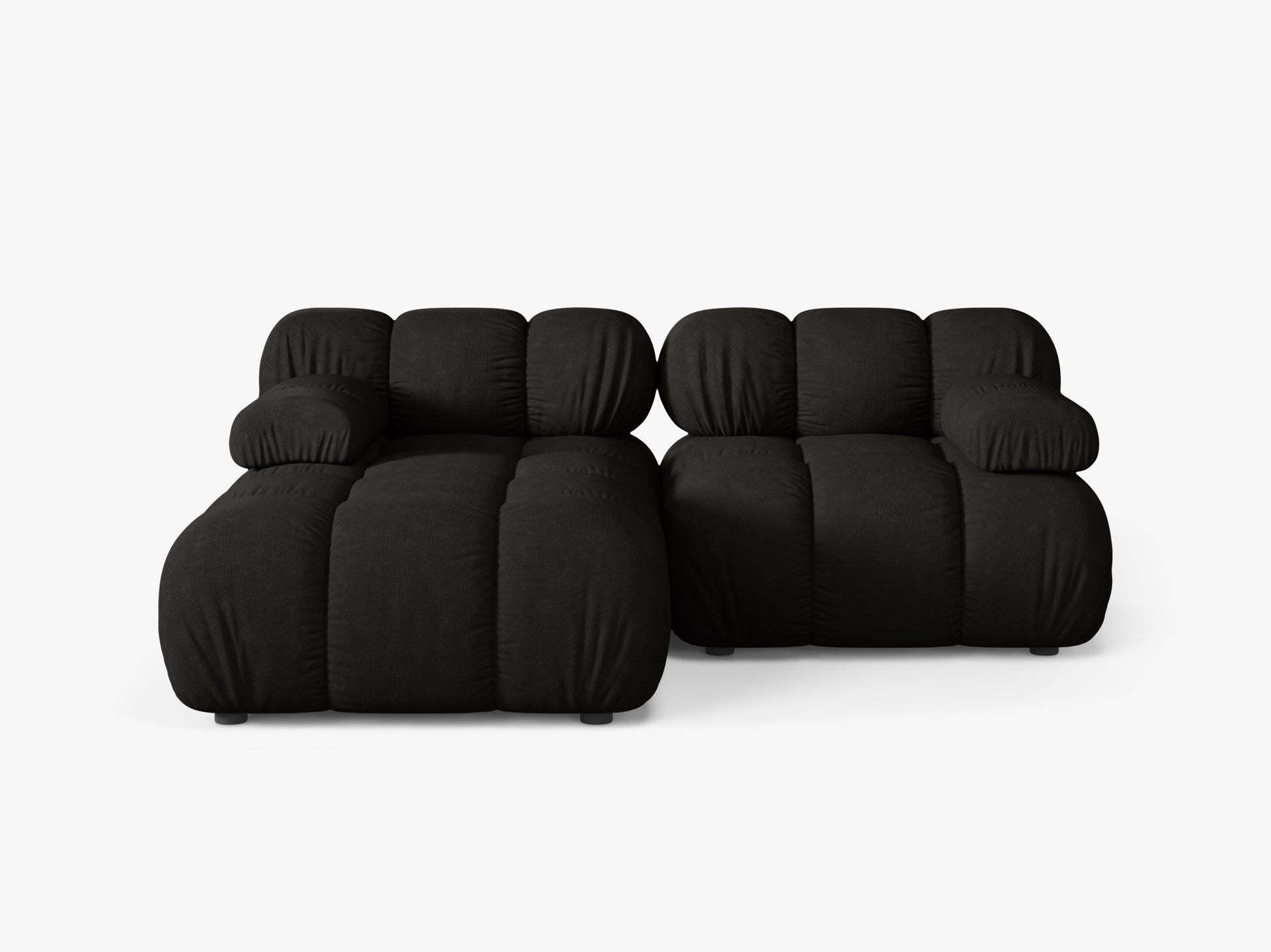 Bellis Structured fabric (Lib22) / Black 0