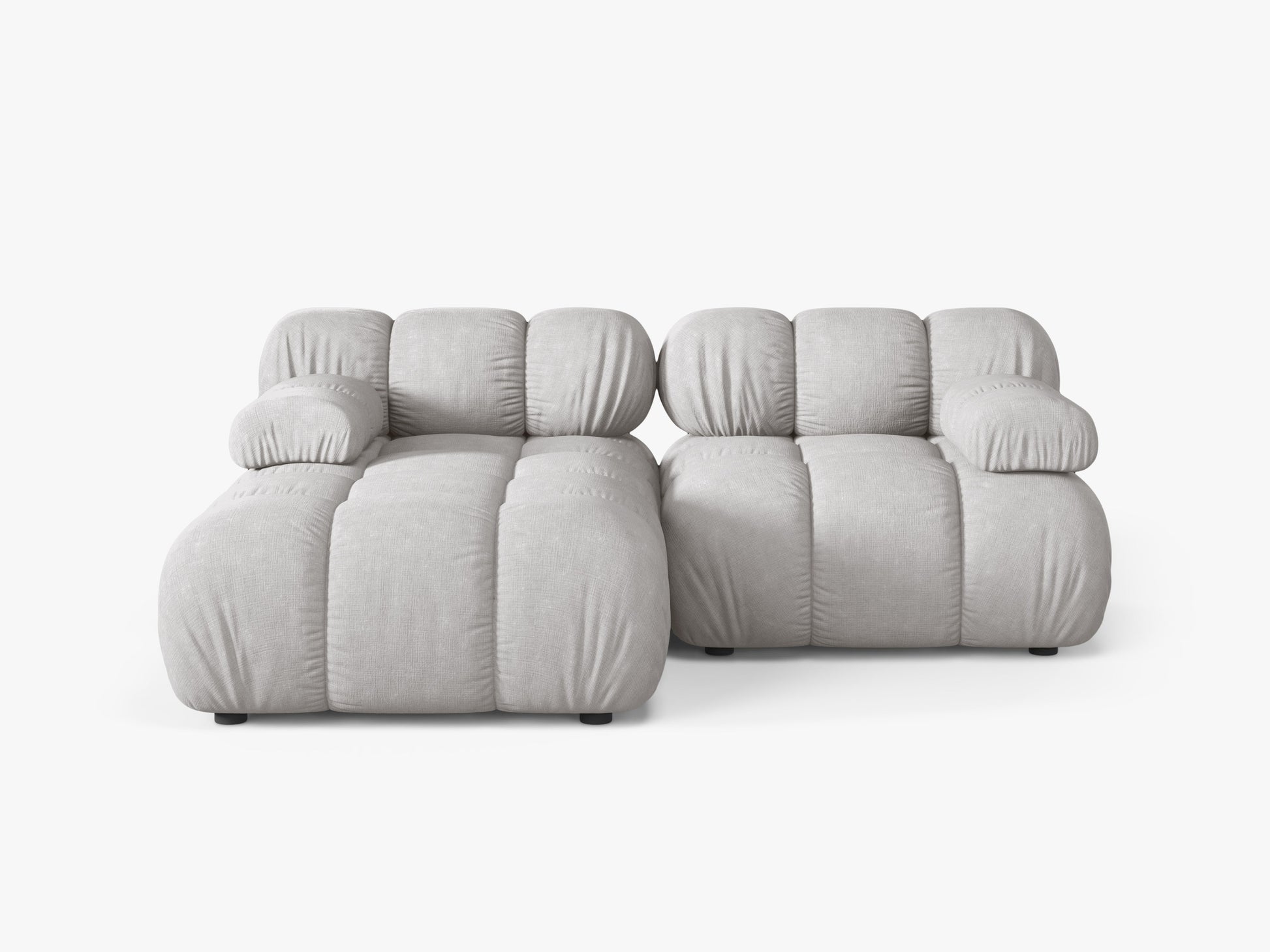Bellis Structured fabric (Lib18) / Light grey 0