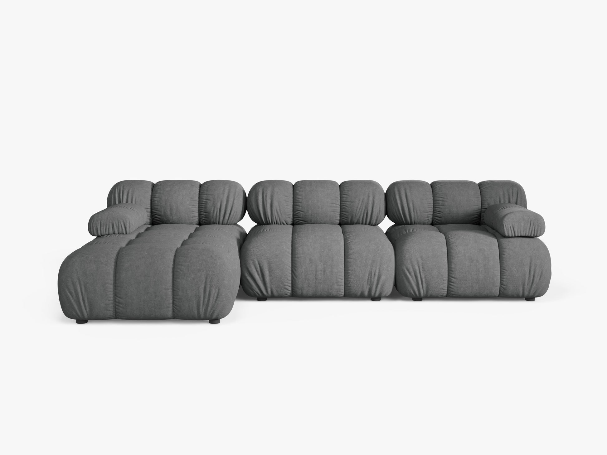 Bellis Structured fabric (Lib20) / Grey 0