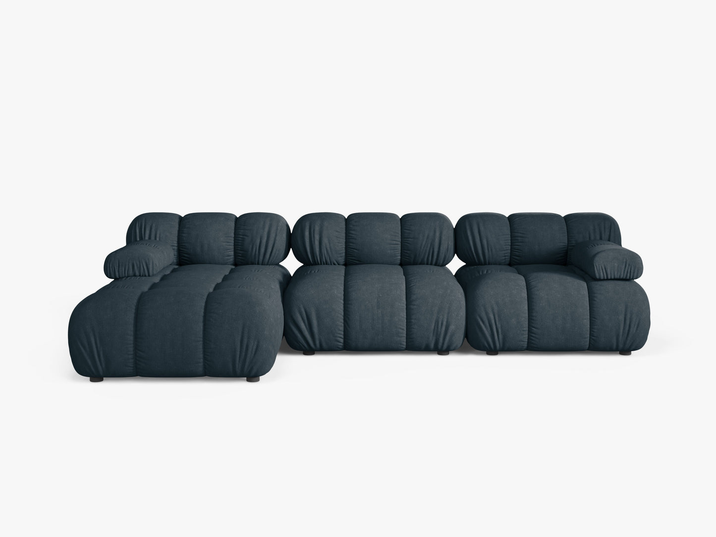 Bellis Structured fabric (Lib13) / Deep petrol 0
