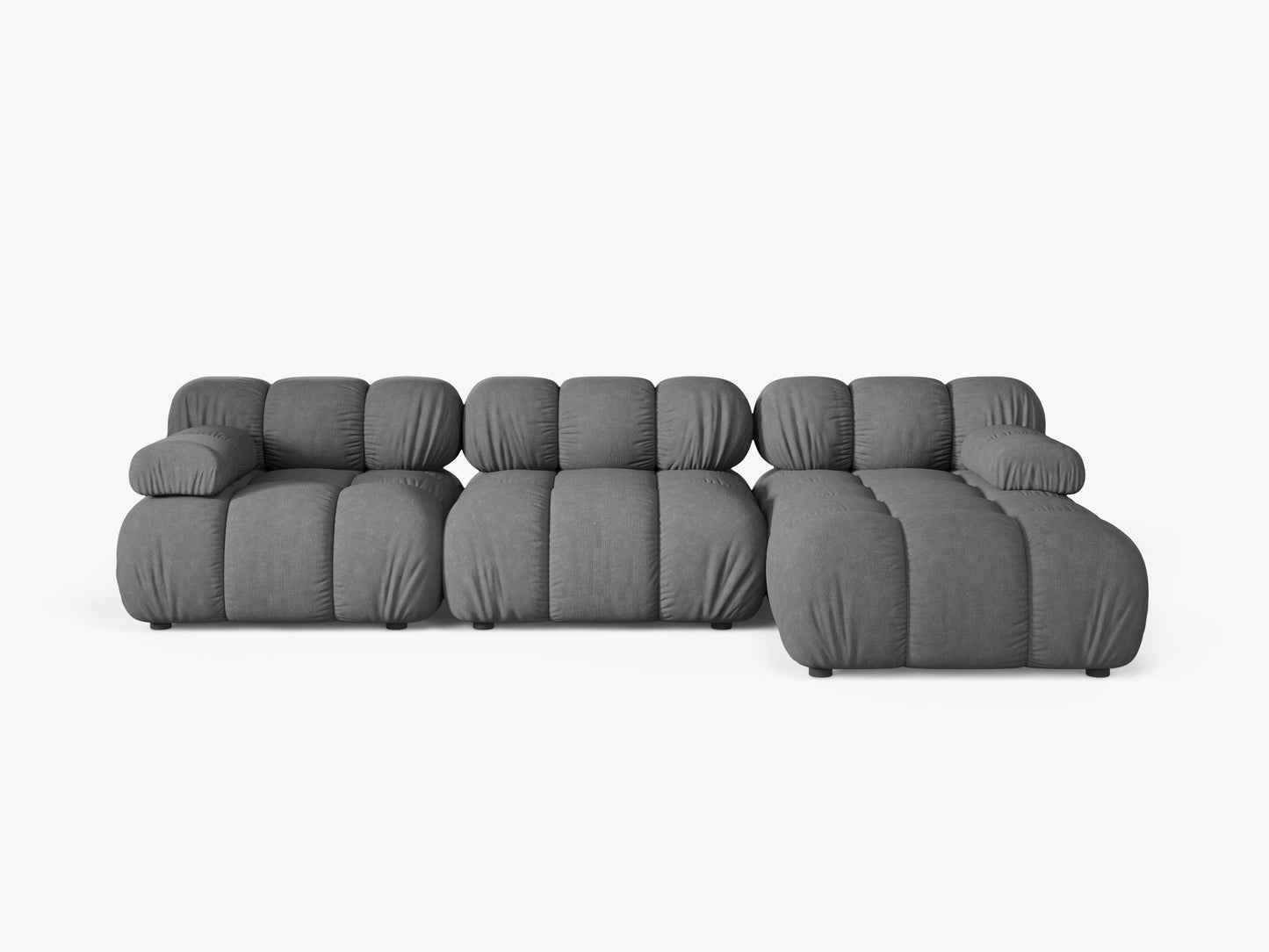 Bellis Structured fabric (Lib20) / Grey 0