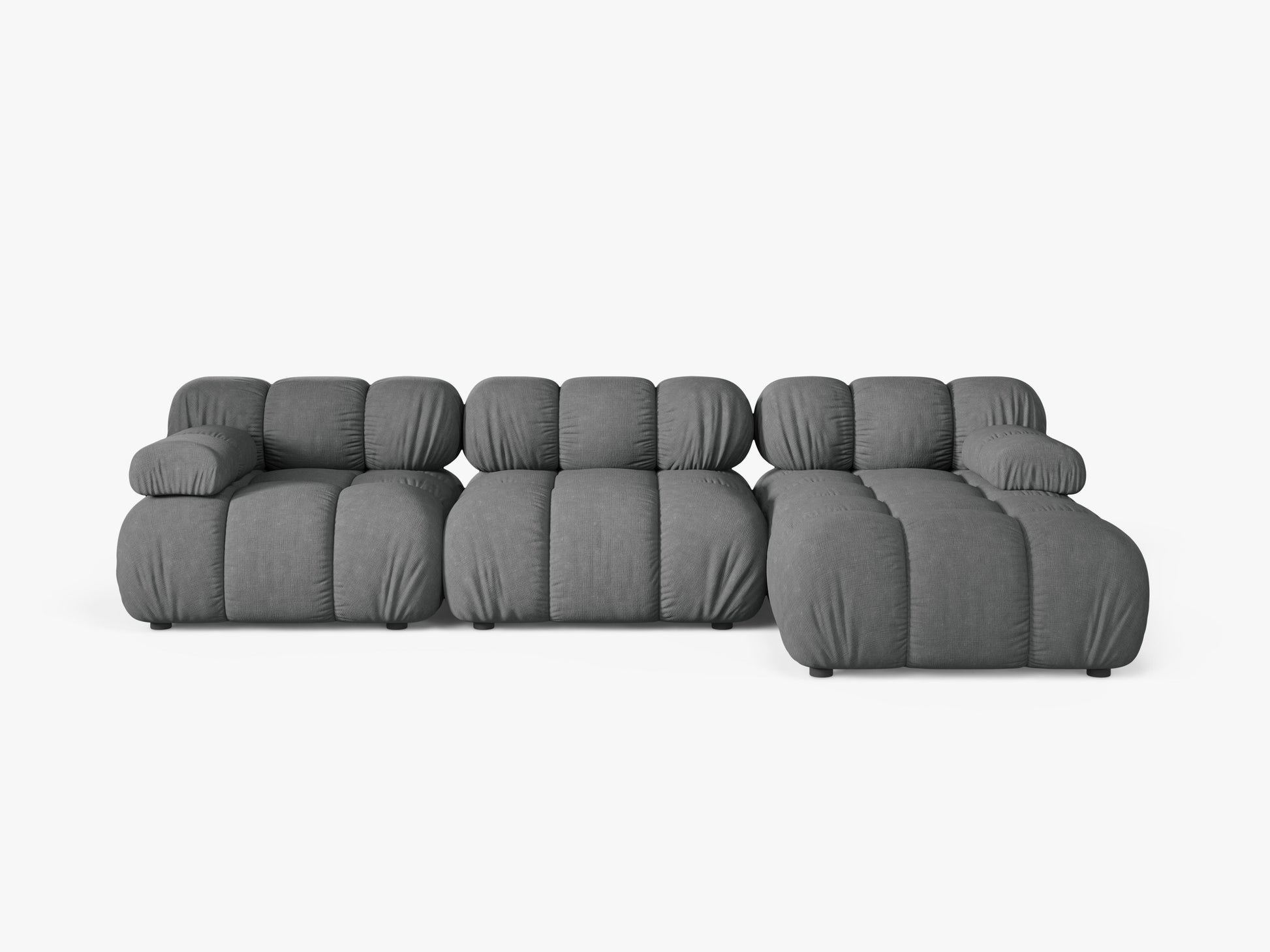 Bellis Structured fabric (Lib20) / Grey 0
