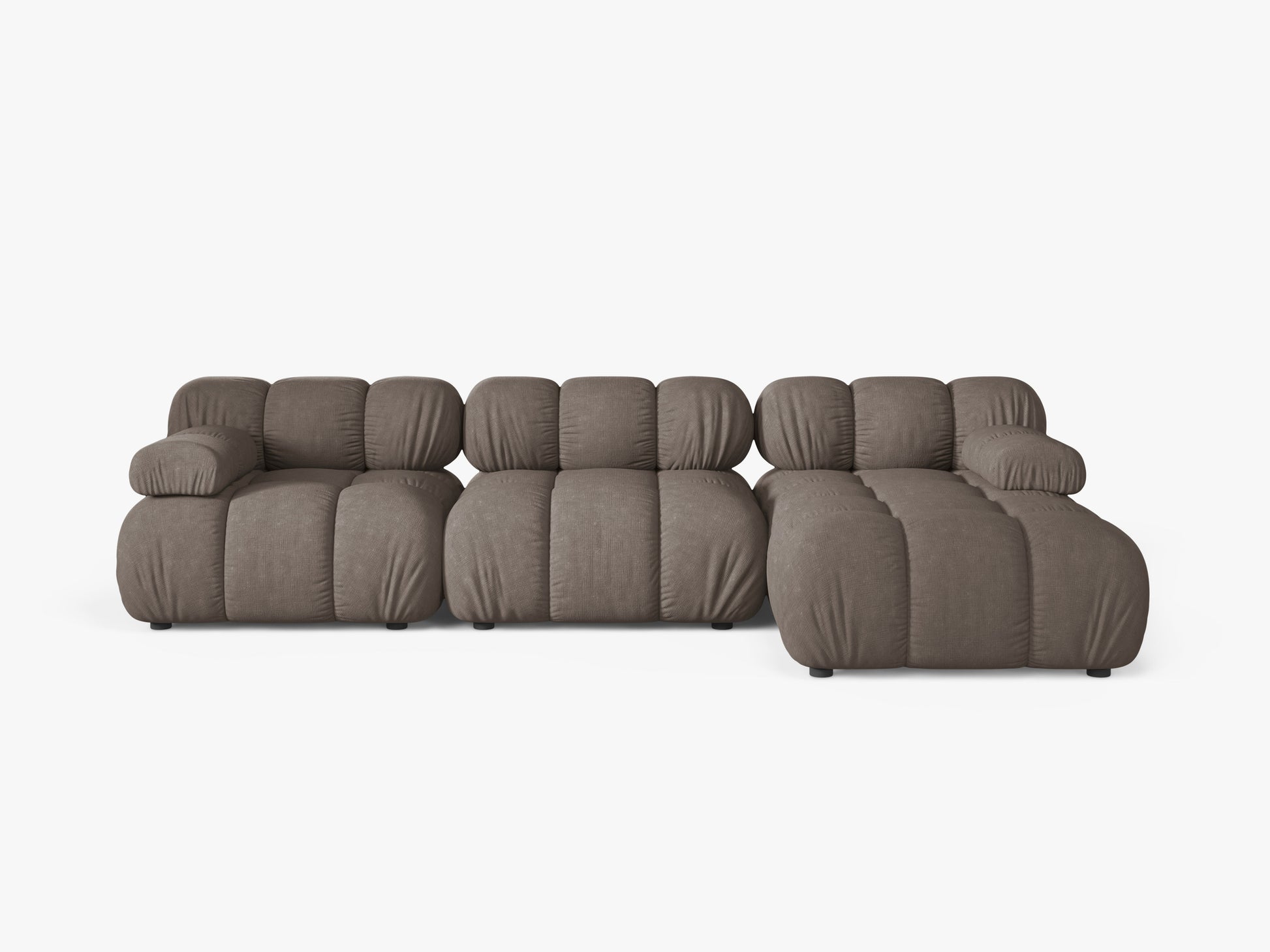 Bellis Structured fabric (Lib5) / Cappuccino 0
