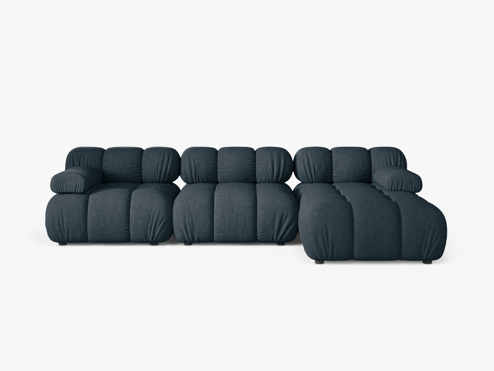 Bellis Structured fabric (Lib13) / Deep petrol 0