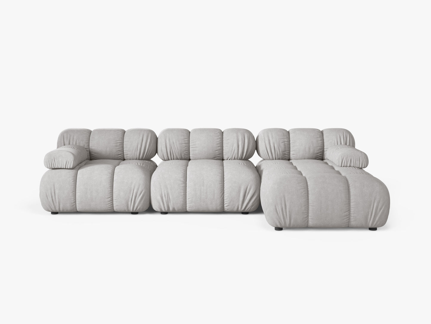 Bellis Structured fabric (Lib18) / Light grey 0
