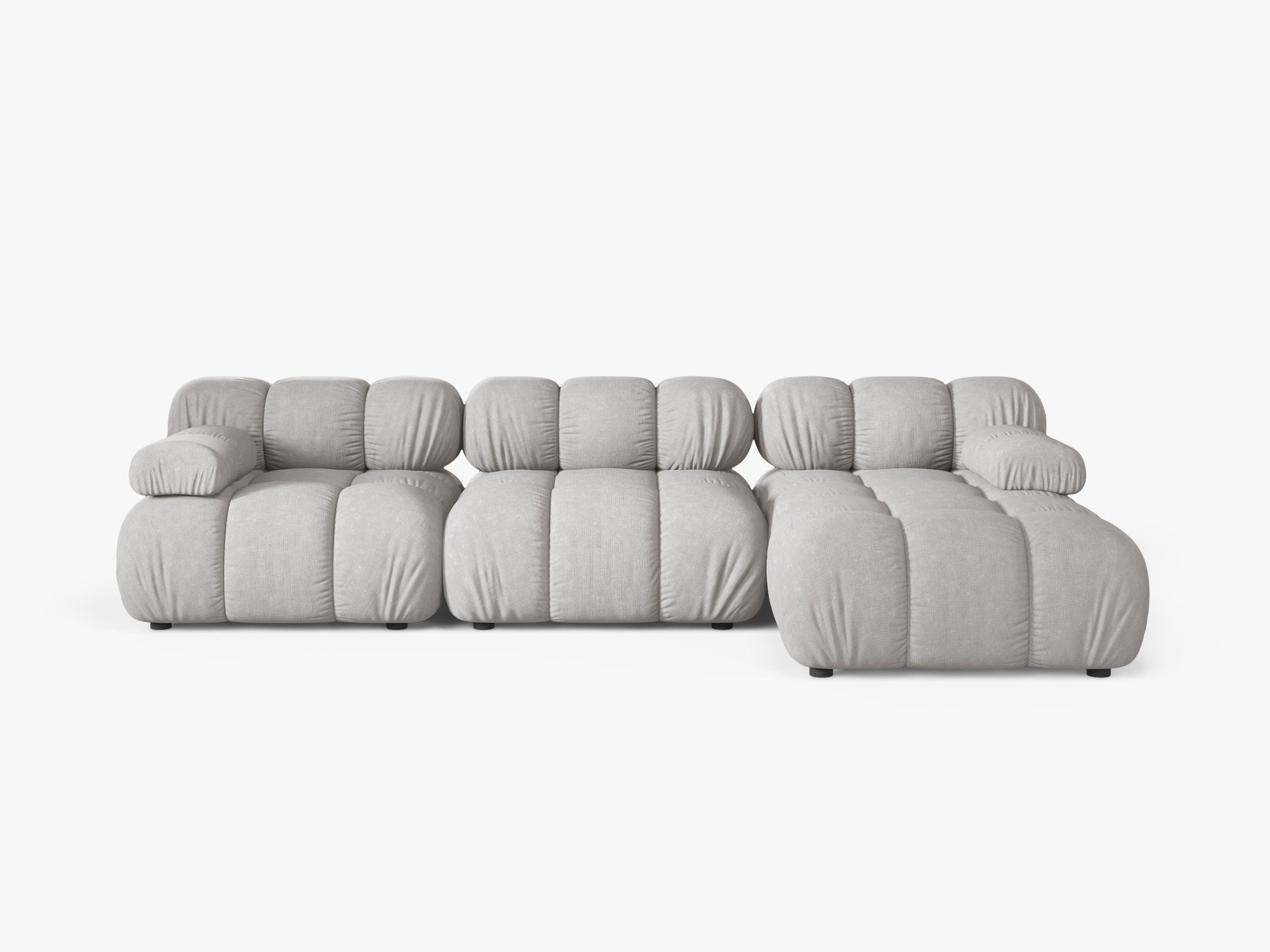 Bellis Structured fabric (Lib18) / Light grey 0
