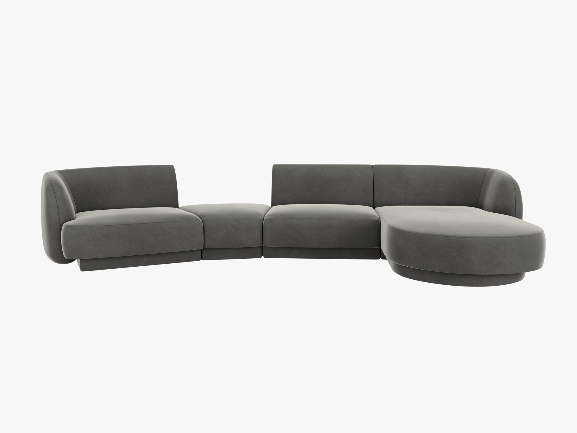 Miley Velvet (Blu13) / Light grey 0