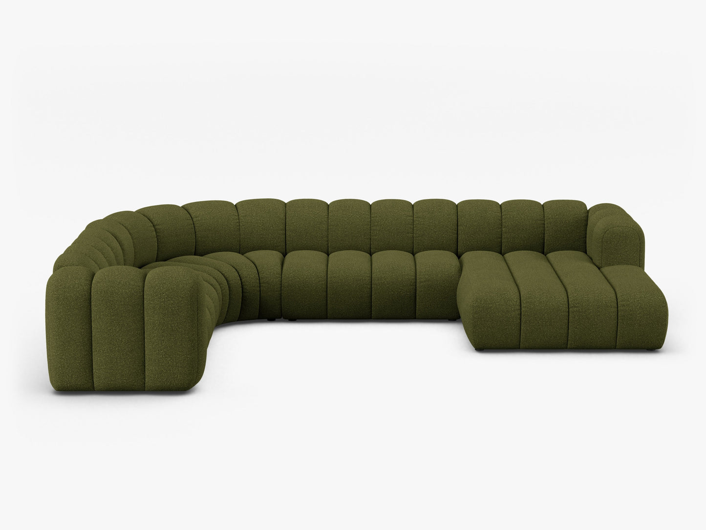Lupine Boucle (Bal2090) / Dark olive green 0