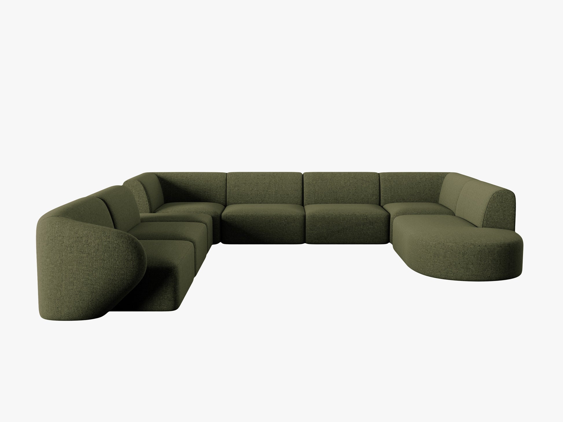 Shane Chenille (Leg10) / Green melange 0