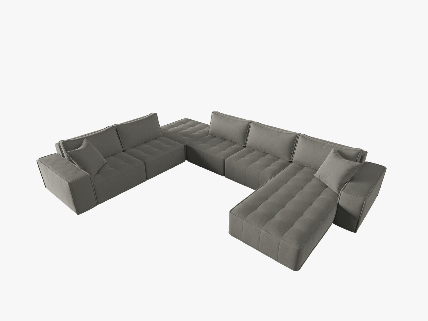 Mike Structured fabric (Boash) / Grey 0