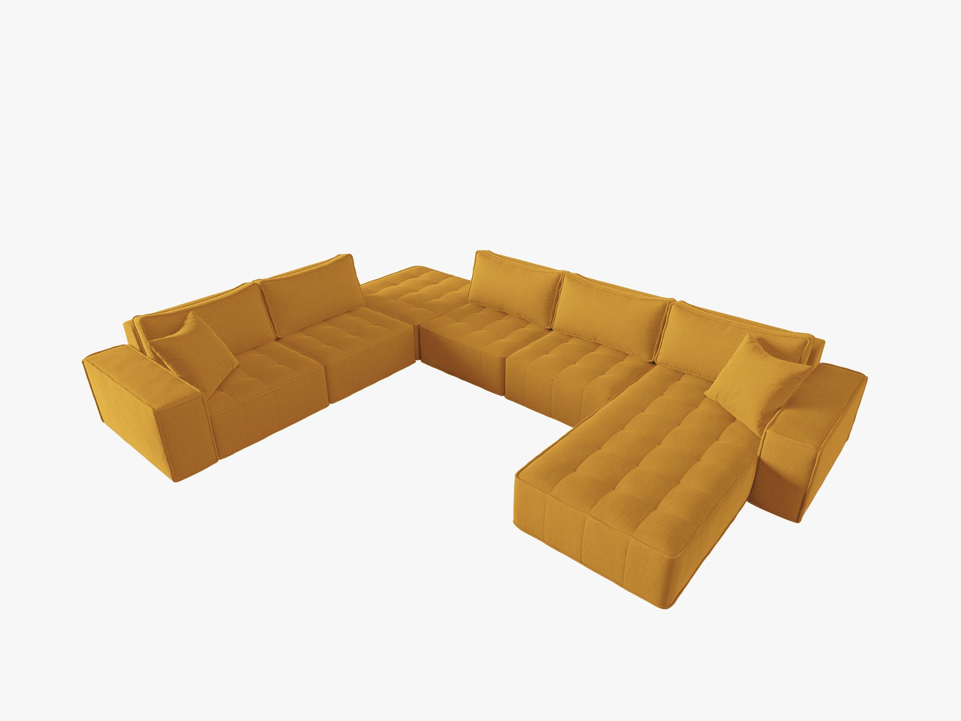 Mike Structured fabric (Bomosta) / Mustard 0