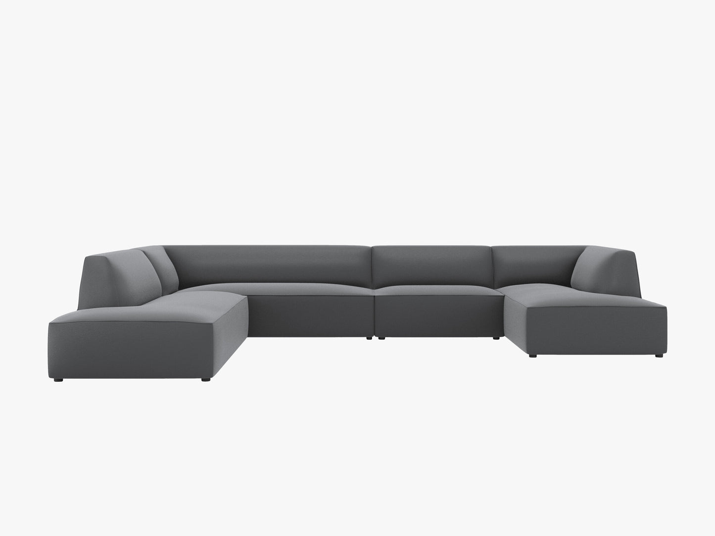 Ruby Leather imitation (Pacdg) / Dark grey 0