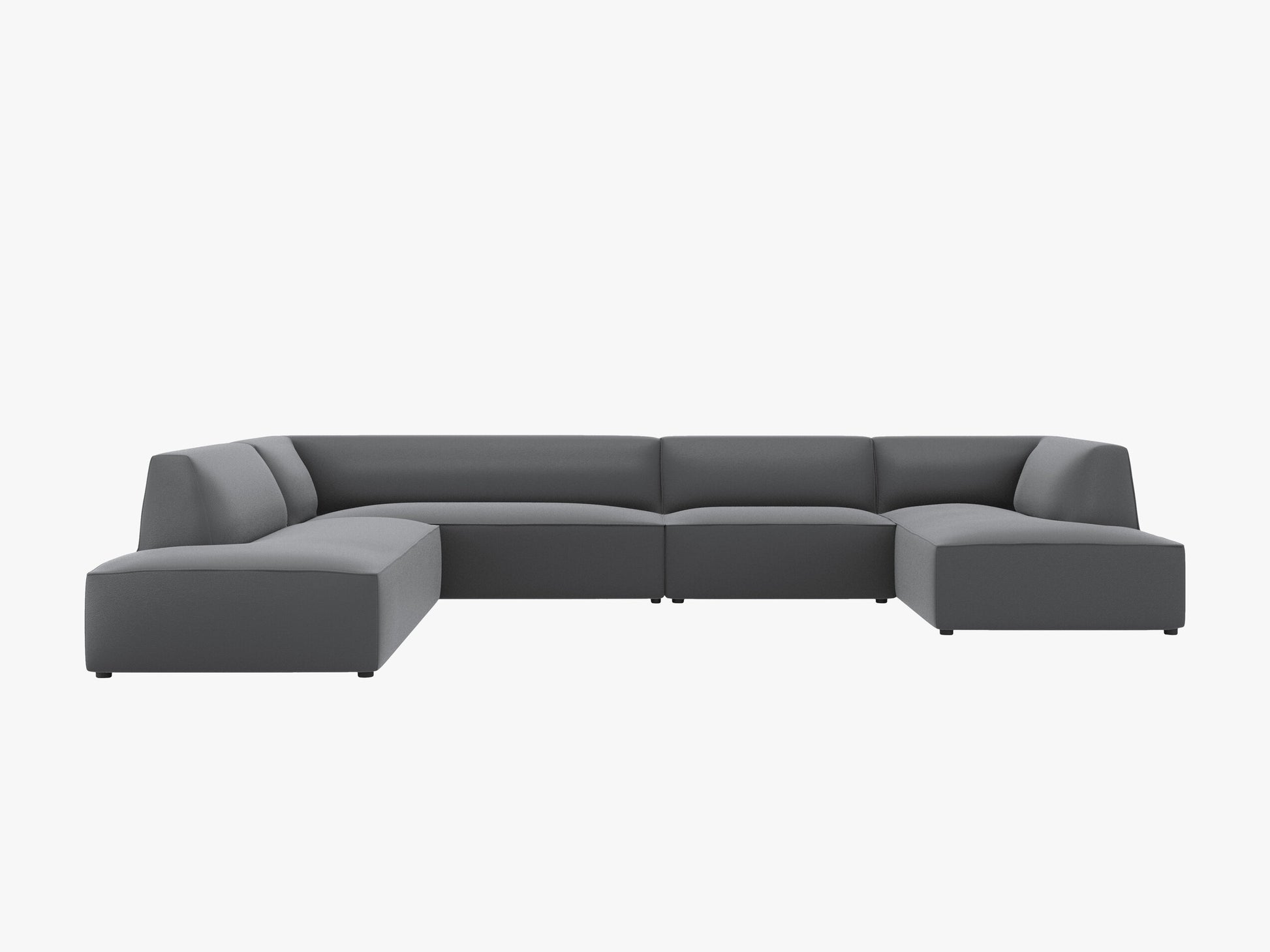 Ruby Leather imitation (Pacdg) / Dark grey 0