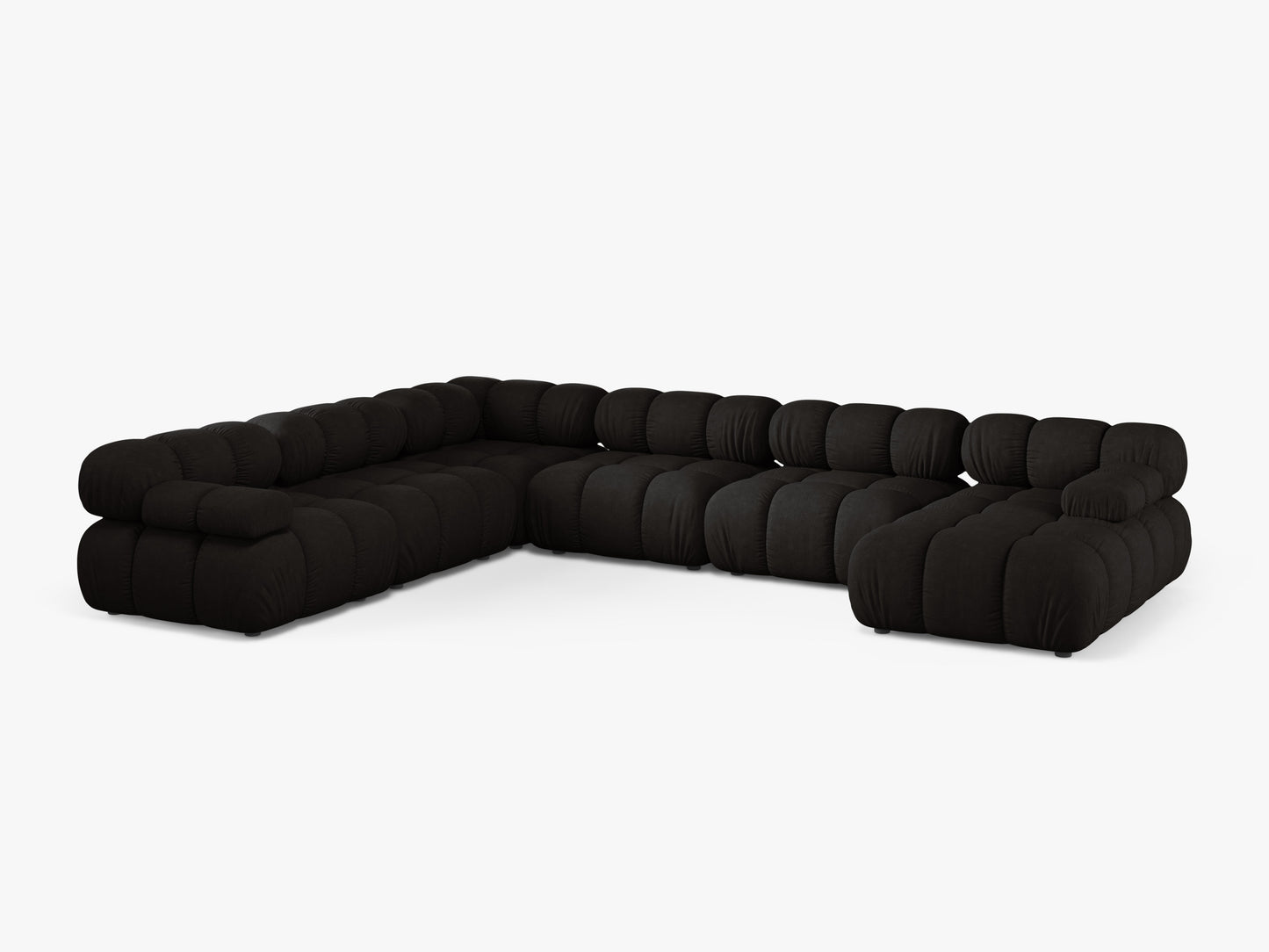 Bellis Structured fabric (Lib22) / Black 0