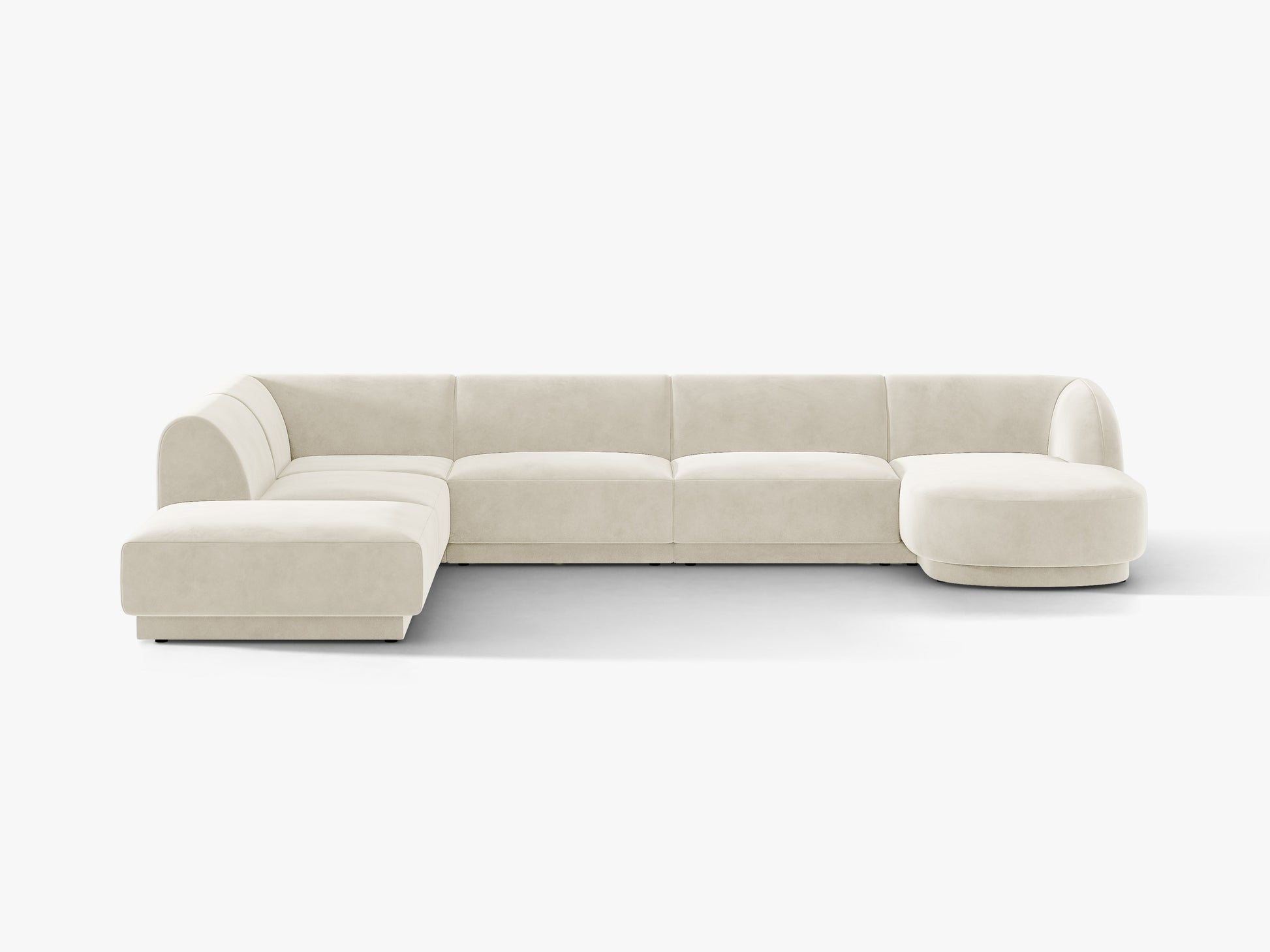 Miley Velvet (Blu22) / Light beige 0
