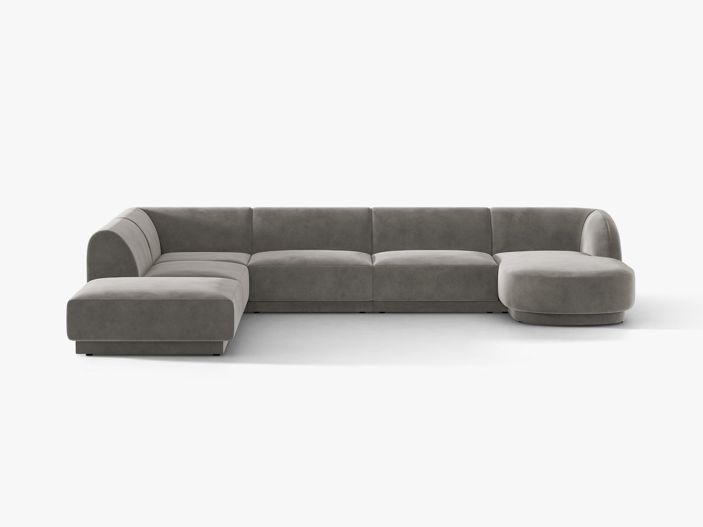 Miley Velvet (Blu13) / Light grey 0