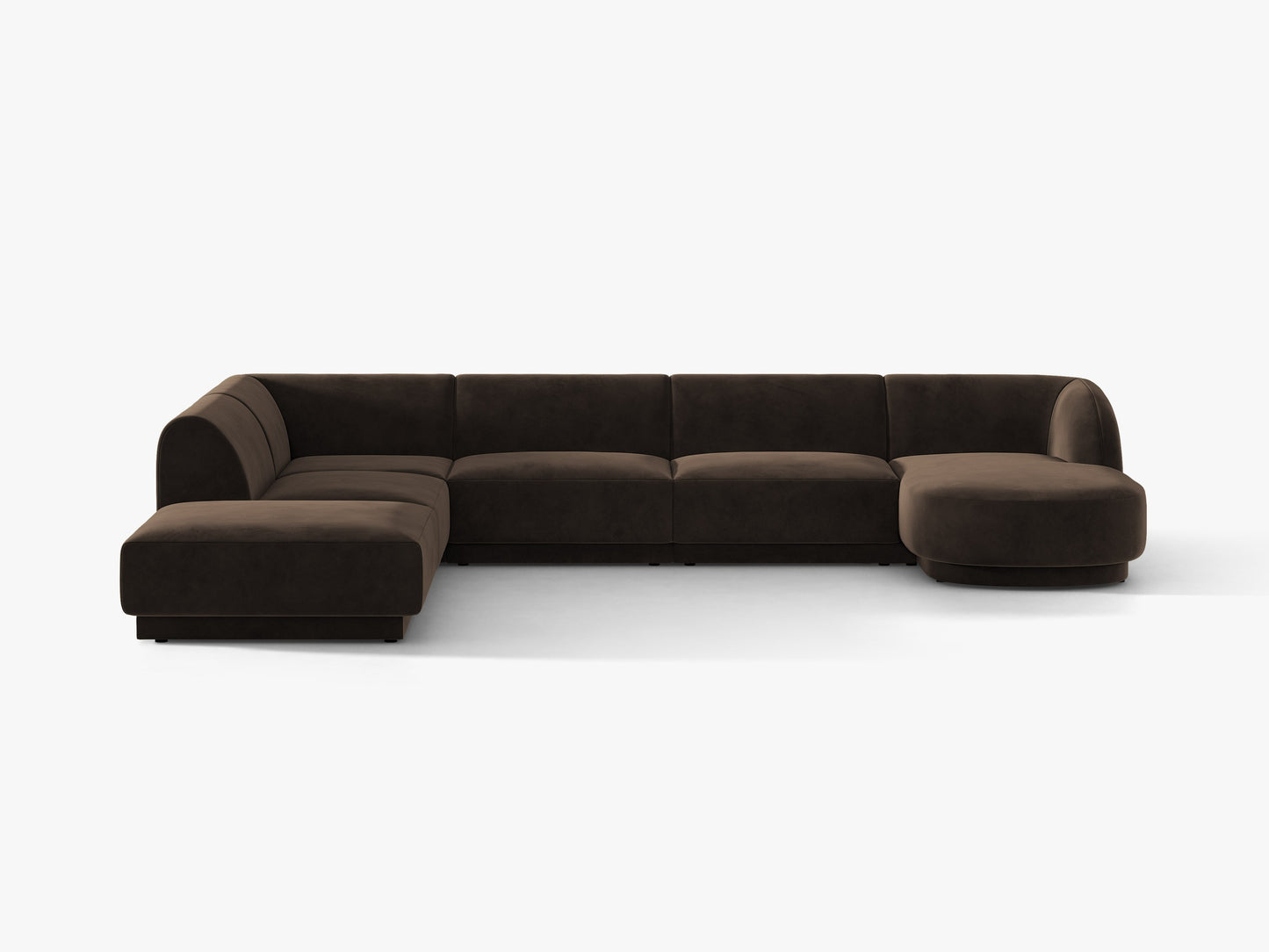 Miley Velvet (Blu48) / Dark brown 0