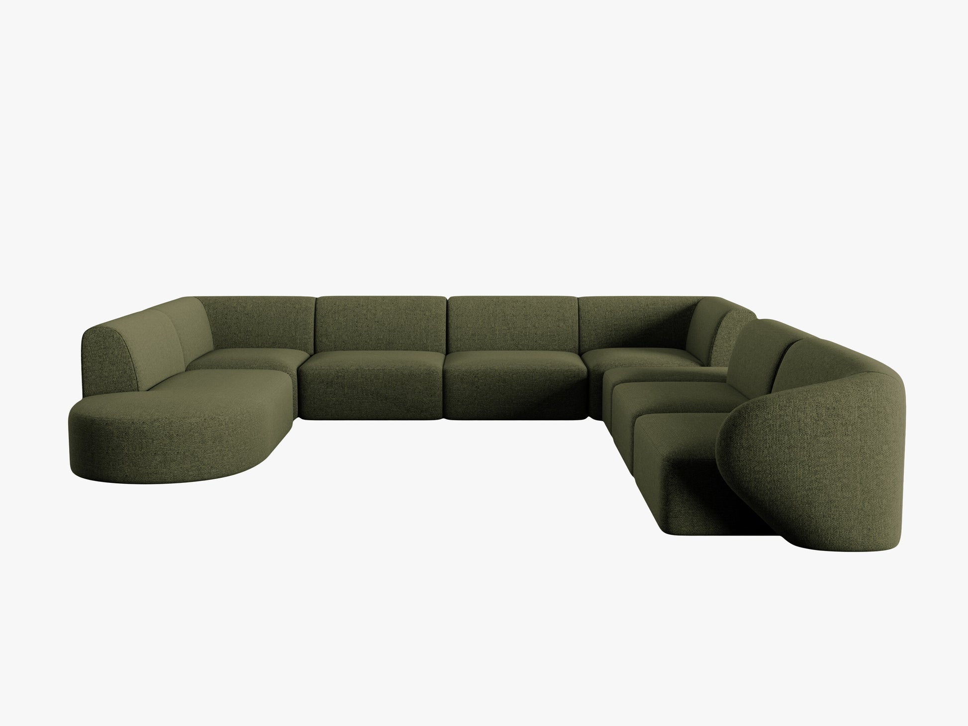 Shane Chenille (Leg10) / Green melange 0