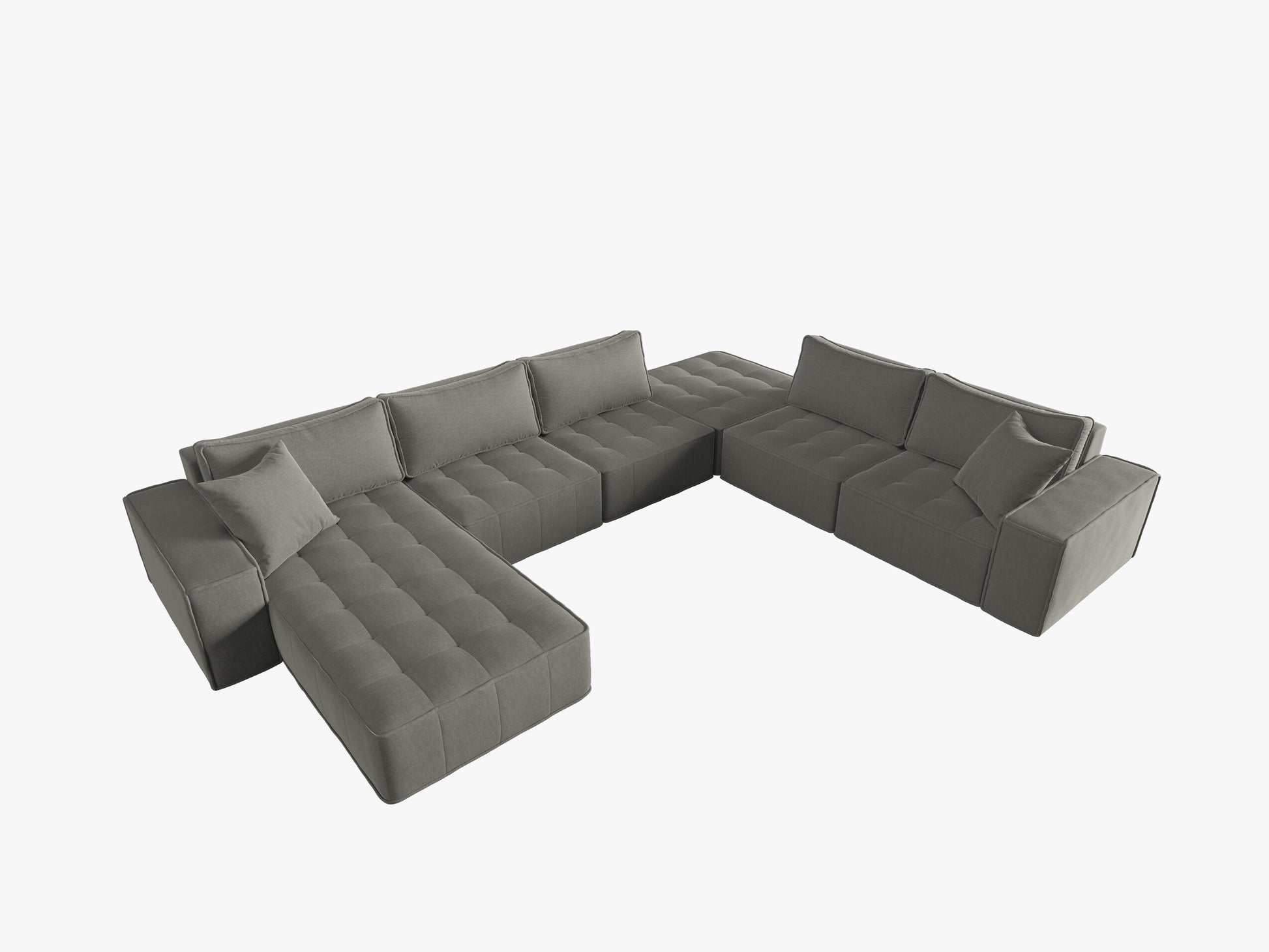 Mike Structured fabric (Boash) / Grey 0