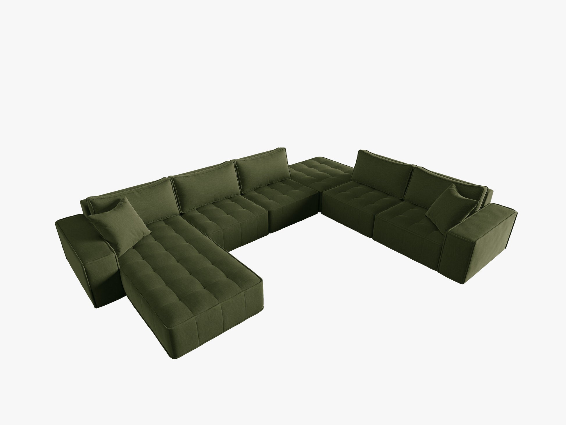 Mike Structured fabric (Bofores) / Green 0