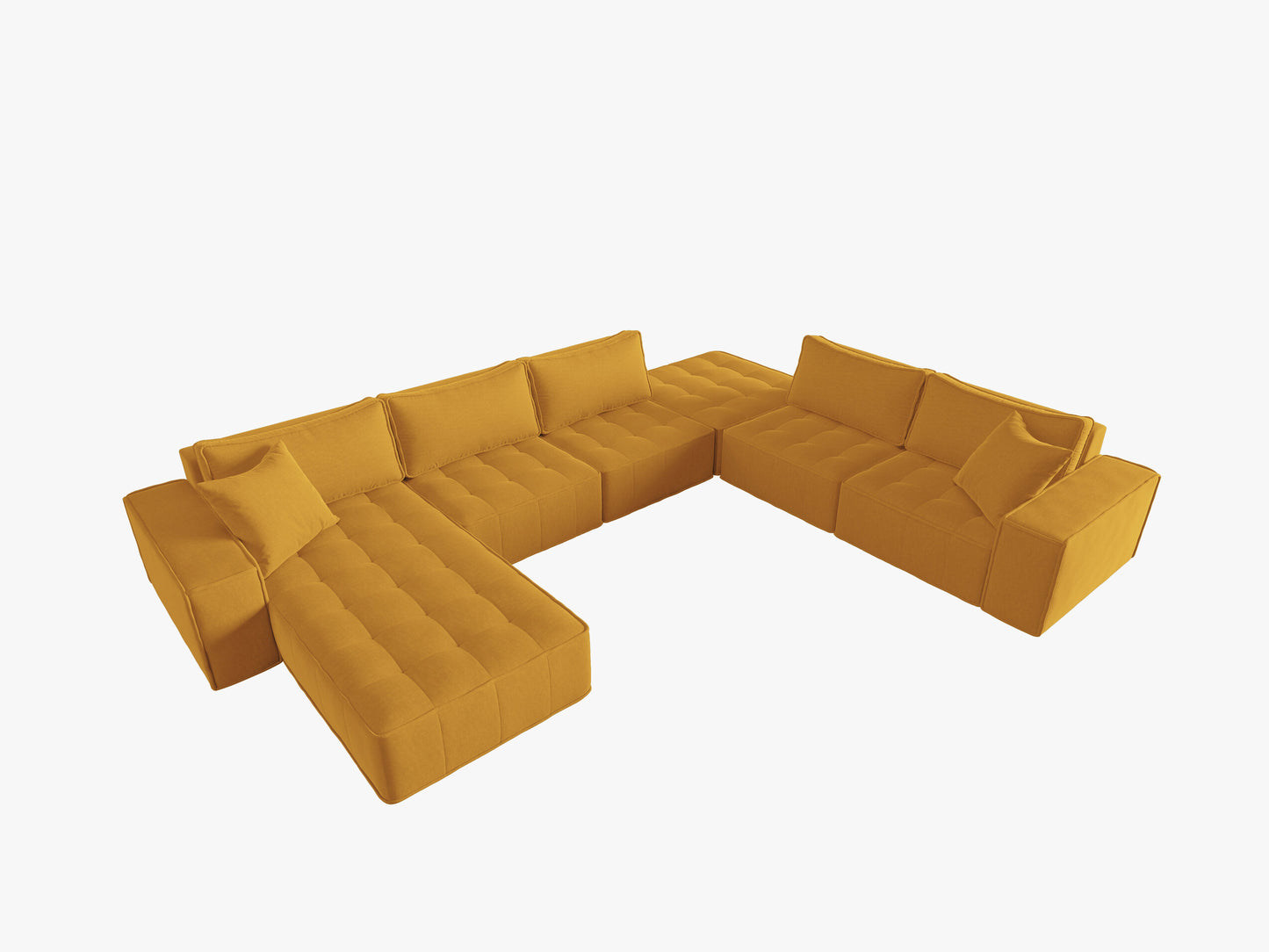 Mike Structured fabric (Bomosta) / Mustard 0