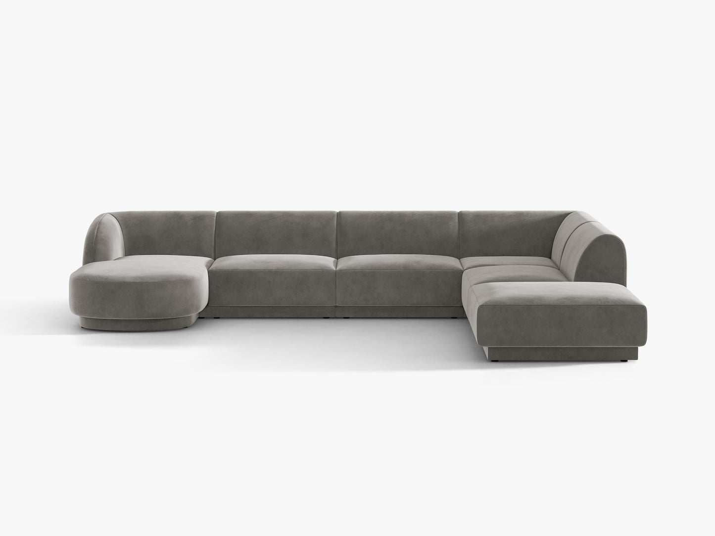 Miley Velvet (Blu13) / Light grey 0