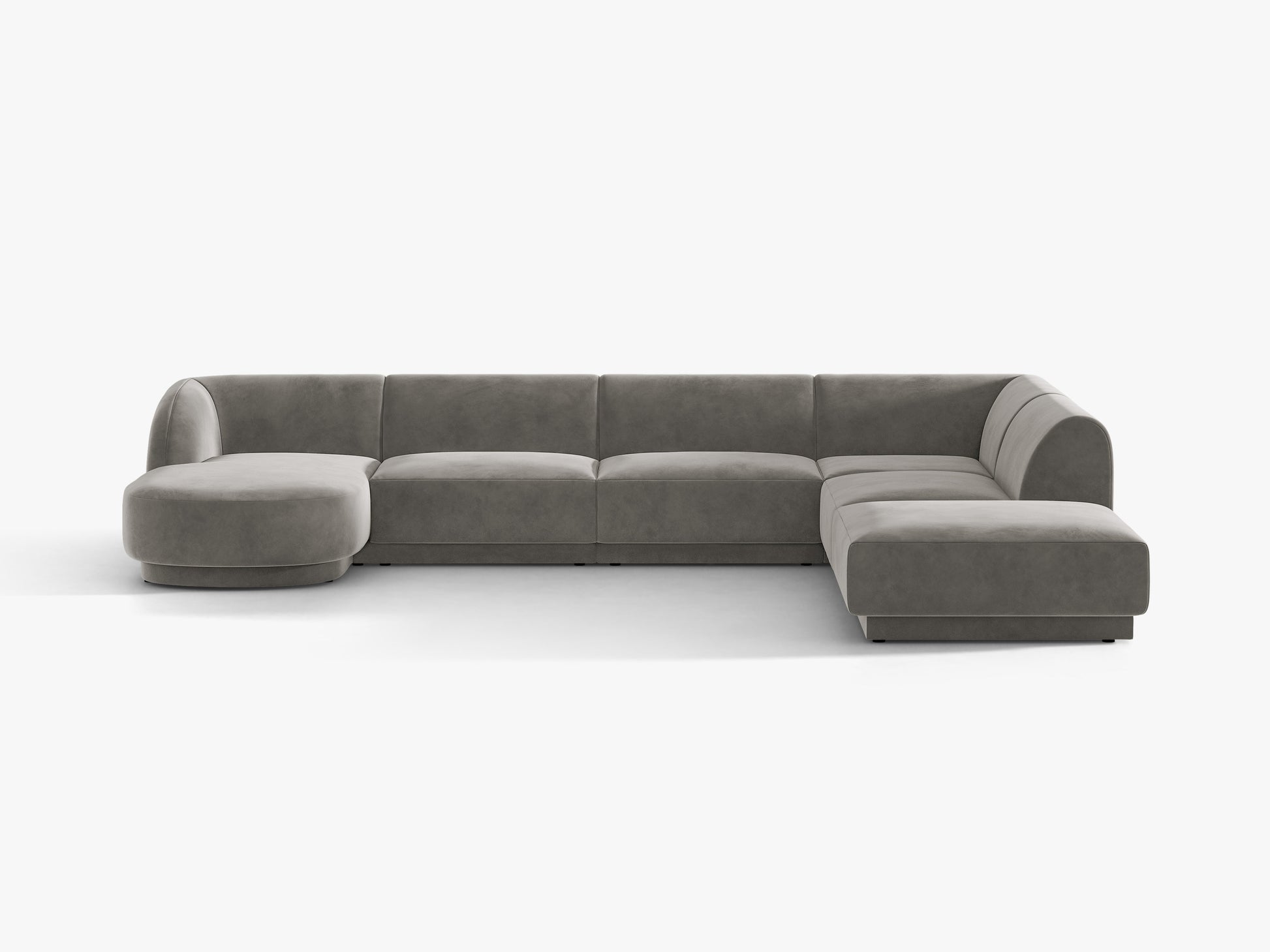 Miley Velvet (Blu13) / Light grey 0