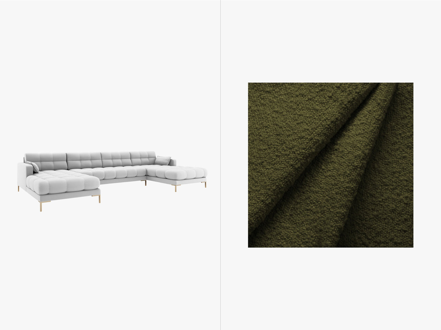 Mamaia Boucle (Bal2090) / Dark olive green 0